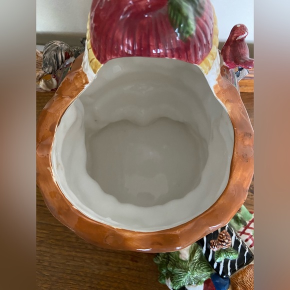 RARE COOKIE JAR Santa Claus with Bag of Toys, Vintage CKAO - Picture 6 of 12